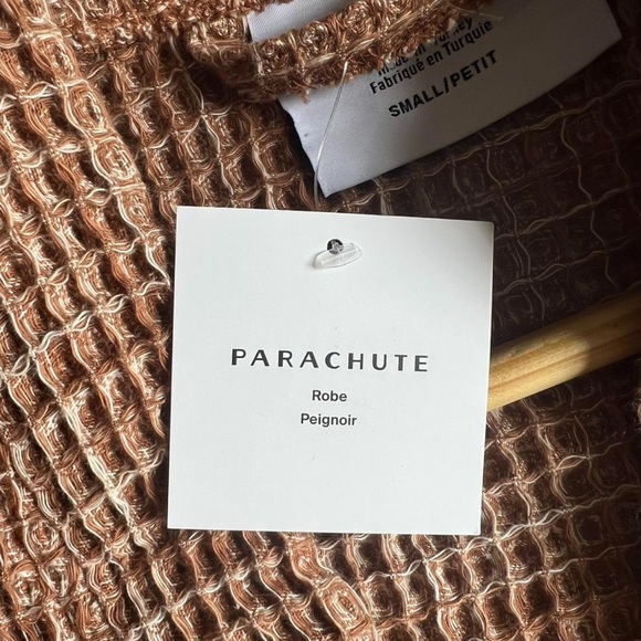 Parachute Waffle Robe Color Terra Size S - Picture 5 of 8